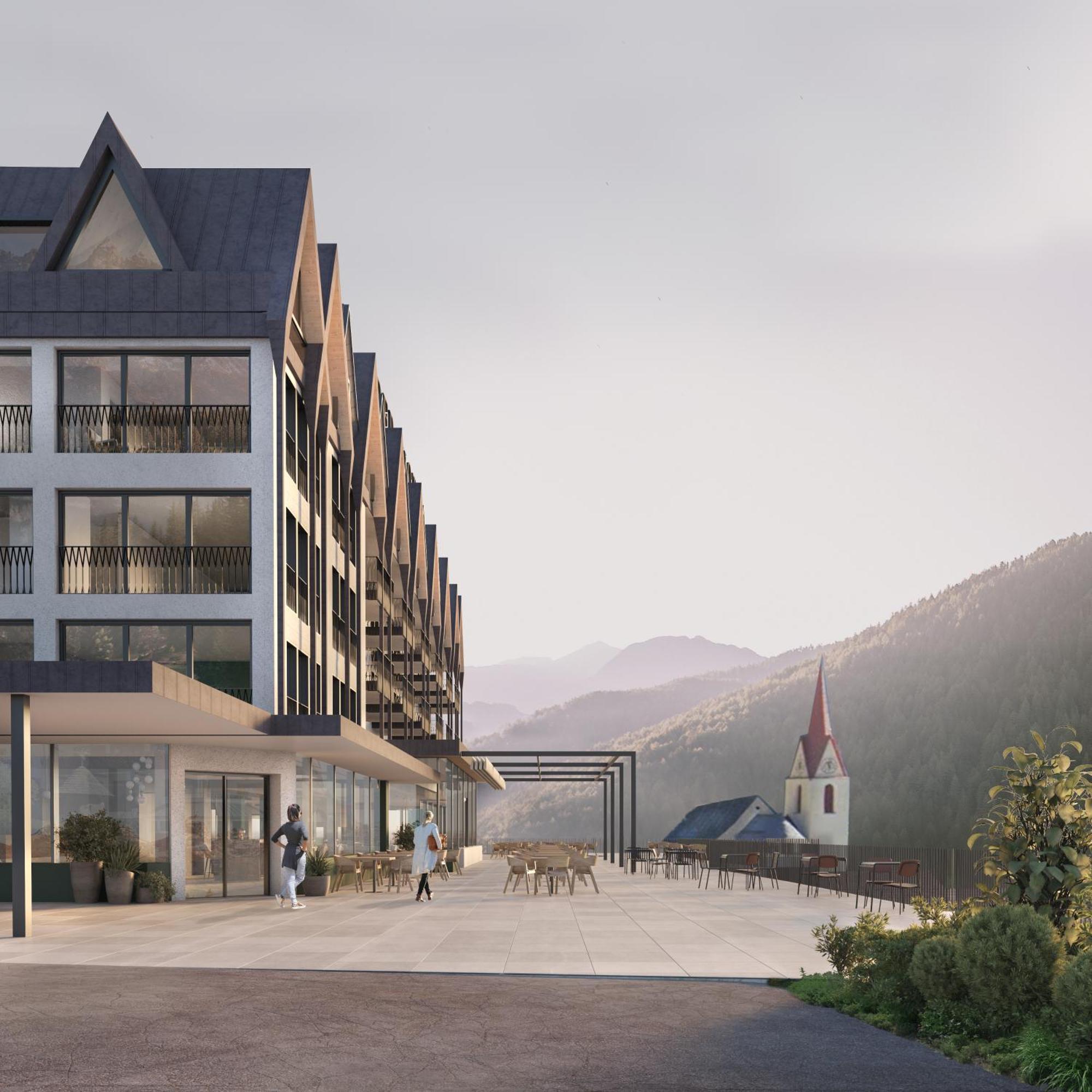 Berghotel Рачинес Екстериор снимка